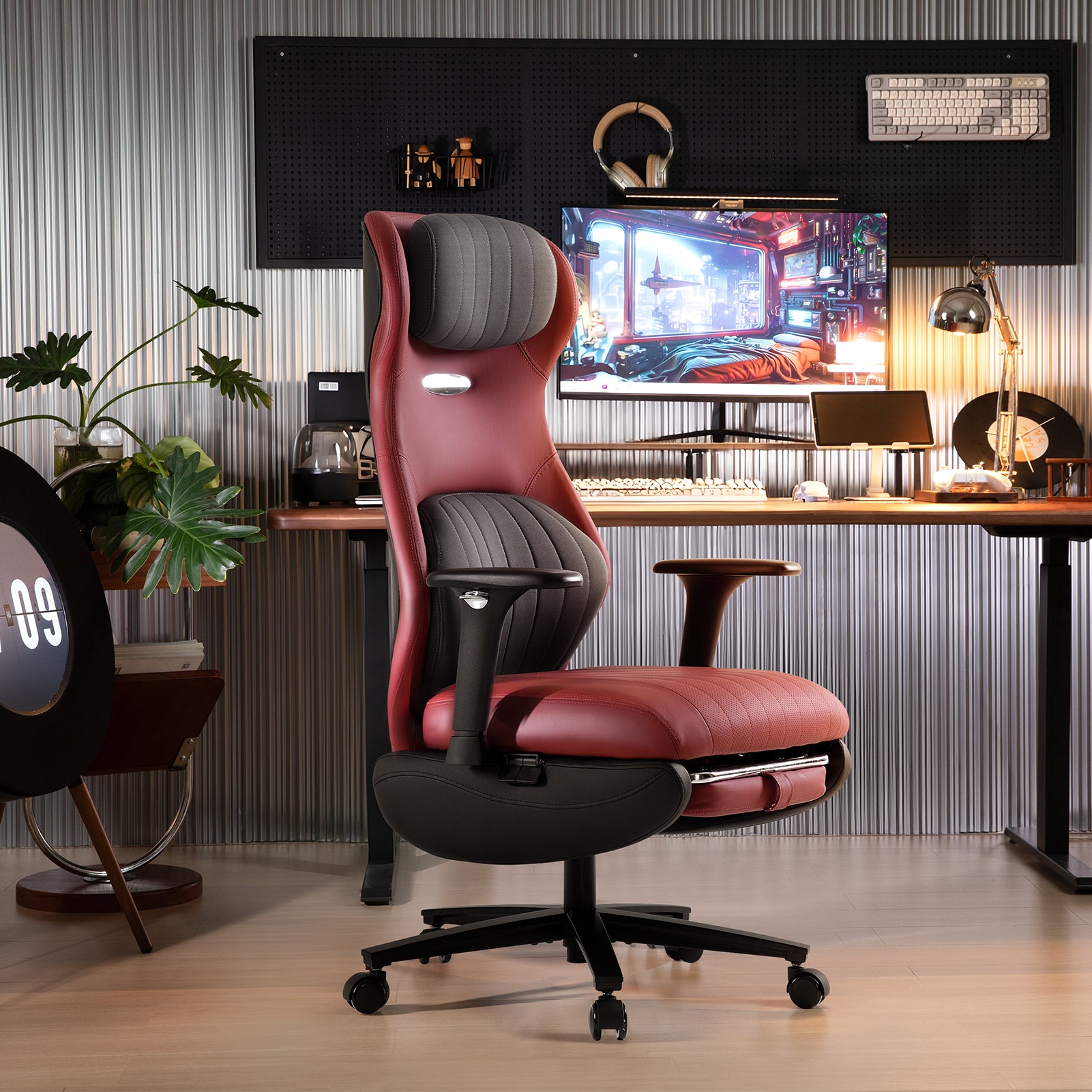 EMIAH GT100 Ergonomic Gaming Office Chair with Foot Rest