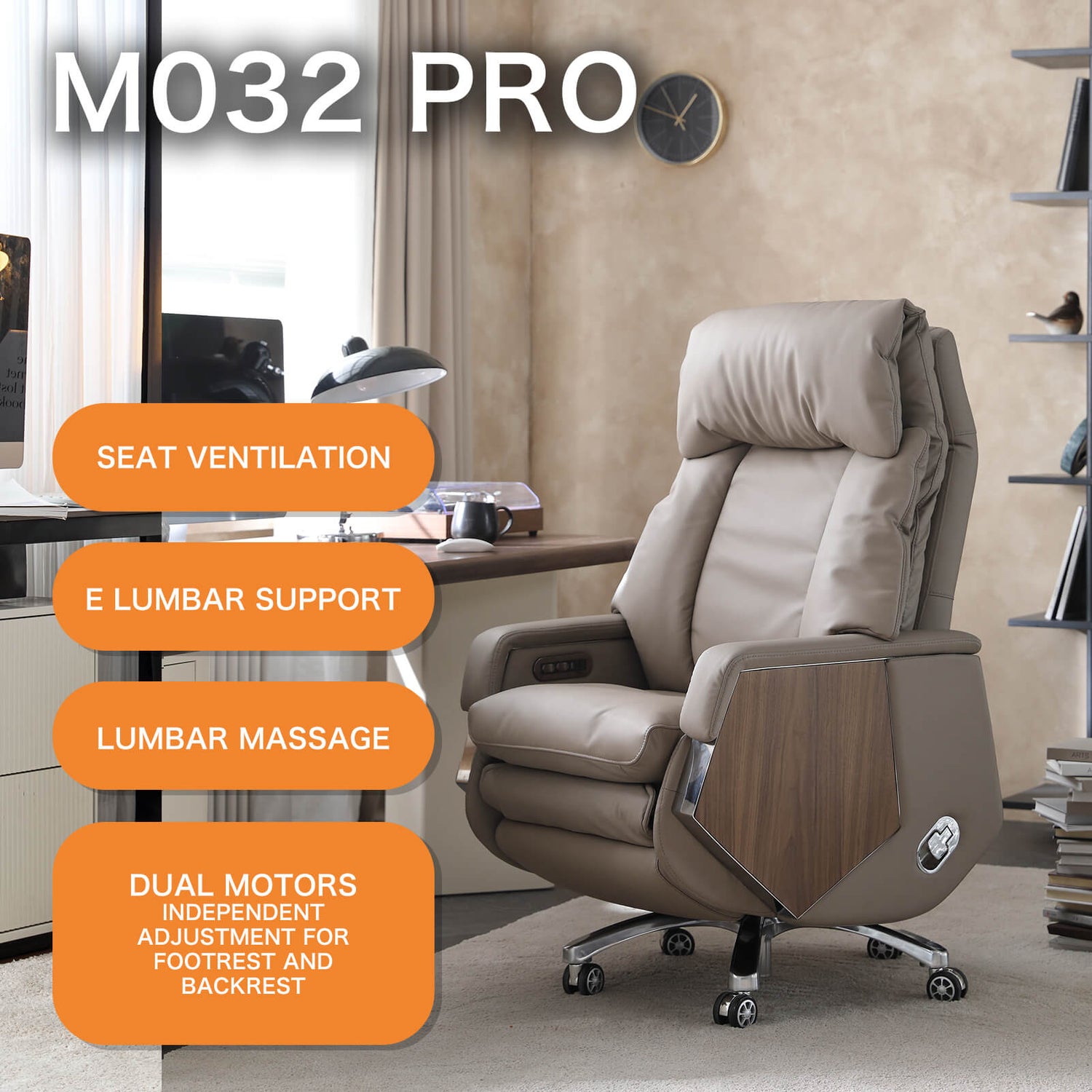 EMIAH MT032 Electric Smart Executive Office Chair