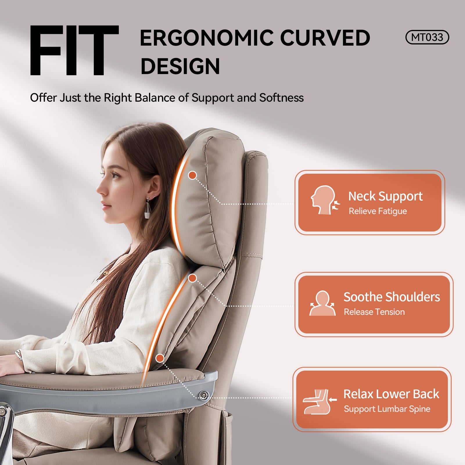 EMIAH MT033 Electric Smart Executive Office Chair