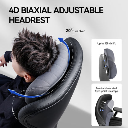 EMIAH GT100 Ergonomic Gaming Office Chair with Foot Rest