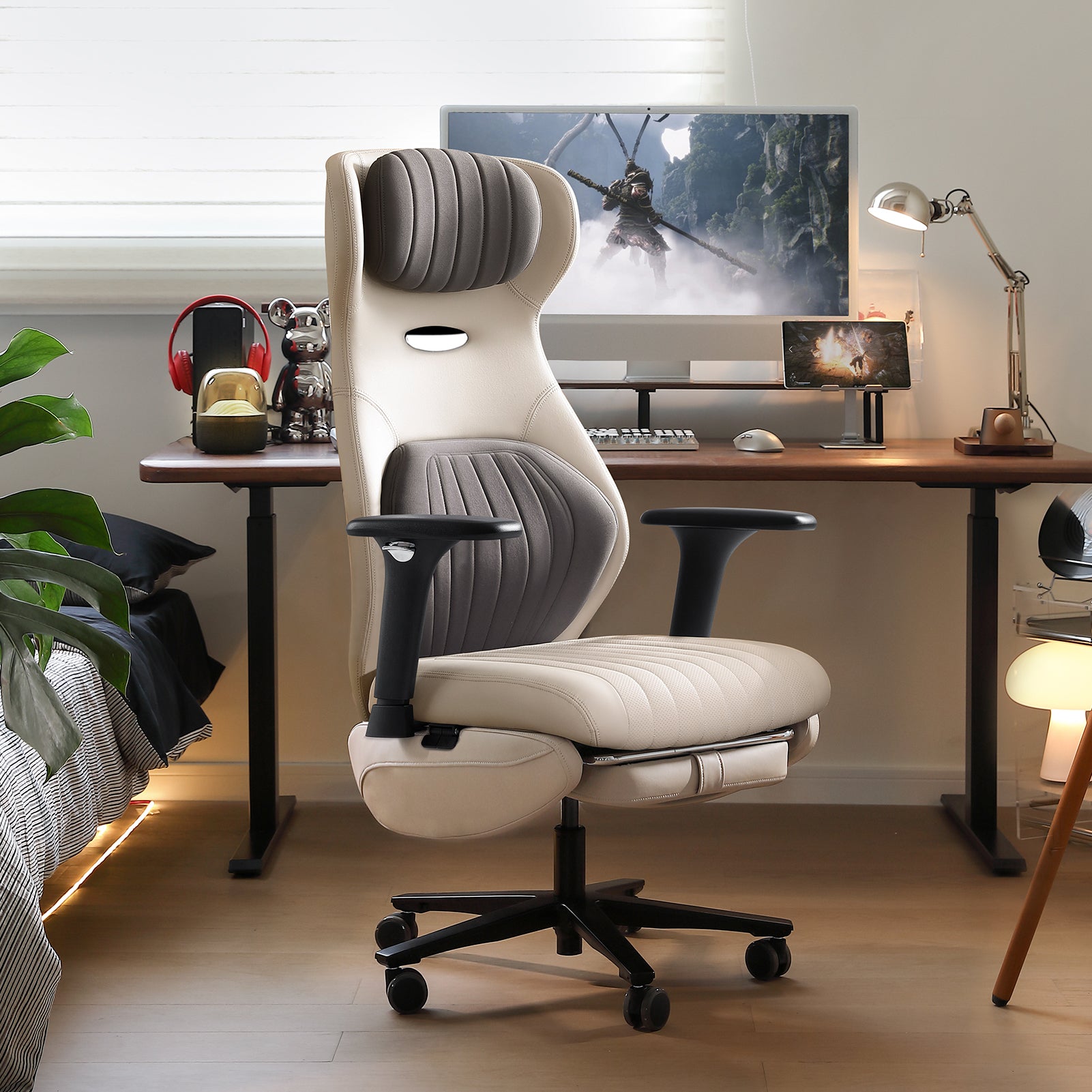 EMIAH GT100 Ergonomic Gaming Office Chair with Foot Rest