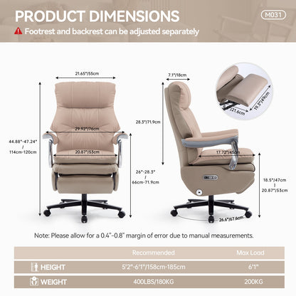 EMIAH MT031 Electric Smart Ergonomic Executive Office Chair（European）