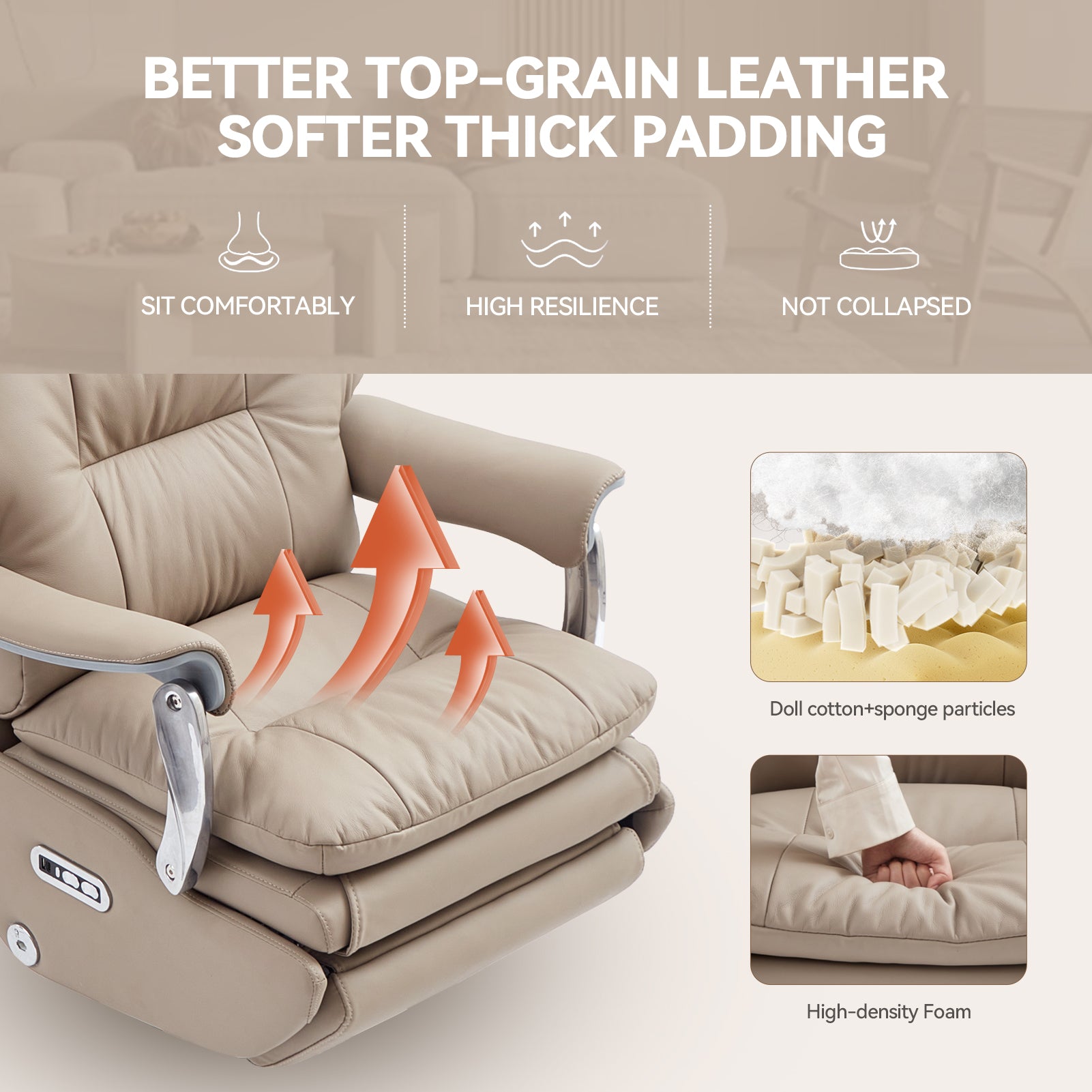 EMIAH MT031 Electric Smart Ergonomic Executive Office Chair（European）