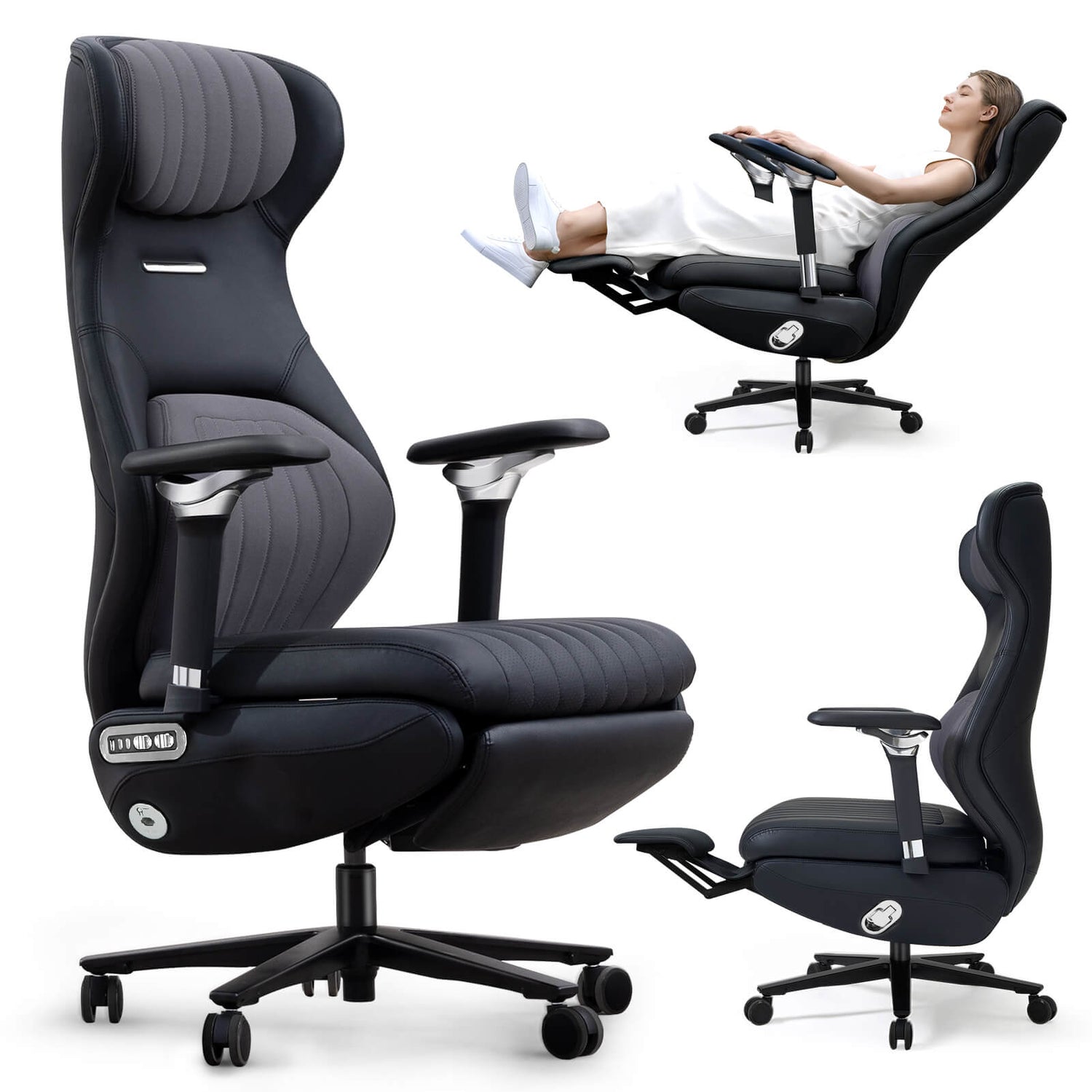 EMIAH GT100 Electric Smart Ergonomics Leather Chair