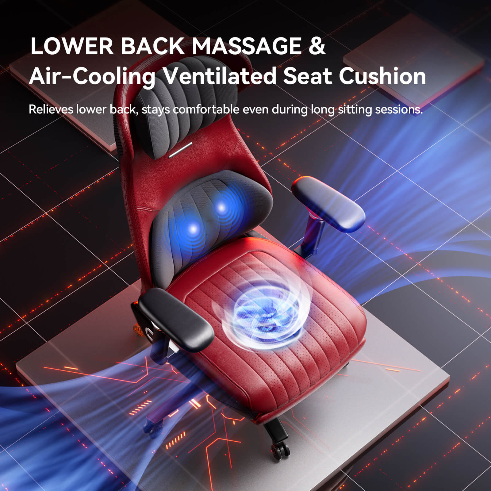 EMIAH GT100 Electric Smart Ergonomics Leather Chair